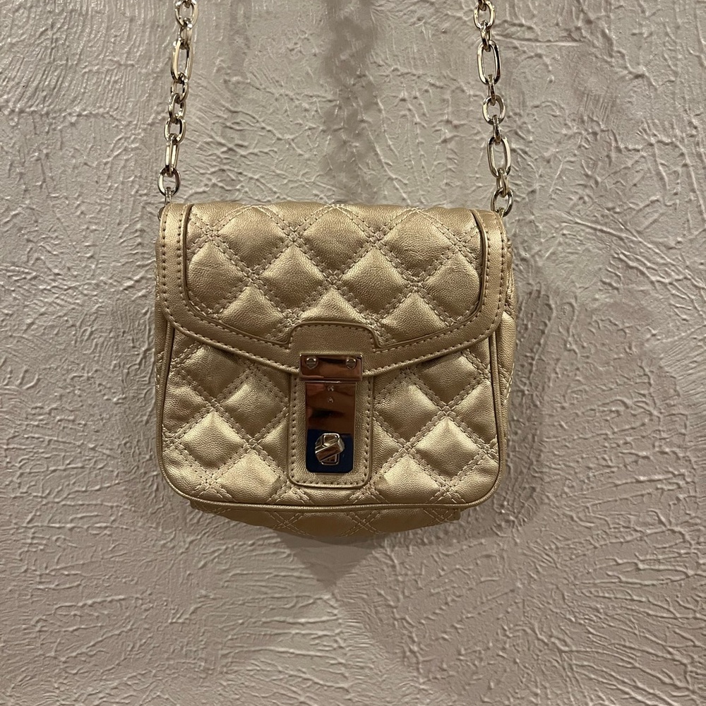 Banana republic gold bag